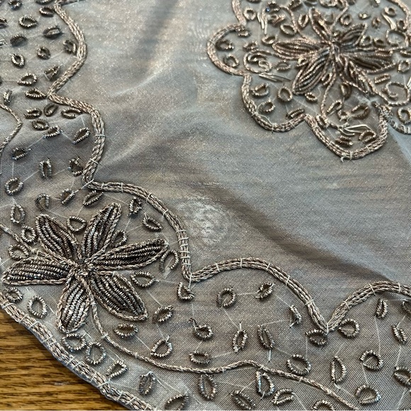Embroidered Table Doily - Picture 2 of 3